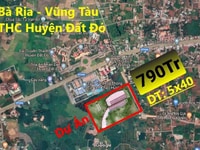 4TR/M2 Đất Sổ Hồng Trung Tâm Hành Chính ĐẤT ĐỎ BÀ RỊA. 4TR/M2 Đất Sổ Hồng Trung Tâm Hành Chính ĐẤT ĐỎ BÀ RỊA.