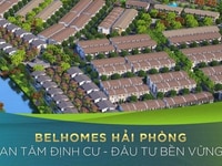 Bán nhà liền kề 3 tầng dự án Belhomes Hải Phòng Bán nhà liền kề 3 tầng dự án Belhomes Hải Phòng