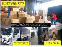 Tuyển Nhân Viên Phụ Kho - Lơ Xe - TÀi Xế Lương Hấp Dẫn Tại Long An Tuyển Nhân Viên Phụ Kho - Lơ Xe - TÀi Xế Lương Hấp Dẫn Tại Long An