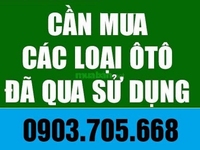 Cần mua các loại ôtô đã qua sử dụng, mua giá cao, không ngại xa