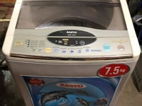 Thanh lý máy giặt Sanyo 7,5kg Của trên lồng nghiêng Thanh lý máy giặt Sanyo 7,5kg Của trên lồng nghiêng