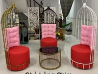 Thanh Lý Ghế Sofa Lồng Chim Khung Sắt Tồn Kho Thanh Lý Ghế Sofa Lồng Chim Khung Sắt Tồn Kho