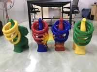 Đồ chơi thú ném vòng con voi cho bé mầm non vui chơi Đồ chơi thú ném vòng con voi cho bé mầm non vui chơi