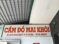 Cửa hàng cầm đồ Mai Khôi Quận Tân Bình Cửa hàng cầm đồ Mai Khôi Quận Tân Bình