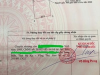 Chủ gửi bán mảnh đất với giá đầu tư, DT 910m, Châu Pha-Phú Mỹ Chủ gửi bán mảnh đất với giá đầu tư, DT 910m, Châu Pha-Phú Mỹ