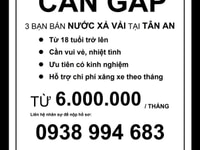 Tuyển nam nữ bán hàng tại quầy Tuyển nam nữ bán hàng tại quầy