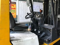 Xe nâng máy dầu 1,5tấn, Nhật, cl Tốt Xe nâng máy dầu 1,5tấn, Nhật, cl Tốt