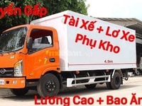 Bình Dương Thủ dầu một Tuyển Nam Phụ Xe + Phụ Kho + Tài Xế Bình Dương Thủ dầu một Tuyển Nam Phụ Xe + Phụ Kho + Tài Xế