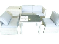 Bộ bàn ghế sofa kèm hộp tiện dụng Bộ bàn ghế sofa kèm hộp tiện dụng