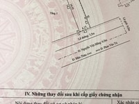 Mặt tiền Nguyễn Việt Hồng, DT: 4,2m (hậu 6m) x 22,9m, 1 lầu, 17 tỷ Mặt tiền Nguyễn Việt Hồng, DT: 4,2m (hậu 6m) x 22,9m, 1 lầu, 17 tỷ