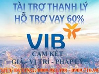 VIB thông báo phát mãi đất giá rẻ khu AEON BÌNH TÂN, SHR, HT vay 70%