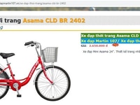 Bán xe đạp ASAMA chính hãng mới 99% Bán xe đạp ASAMA chính hãng mới 99%