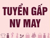 Xưởng may Just-P tuyển gấp thợ may áo thun, áo nỉ, quần, sơ mi, polo.