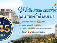 Độc nhất Mũi Né - Căn hộ biển 5* - giá chỉ từ 245 triệu Độc nhất Mũi Né - Căn hộ biển 5* - giá chỉ từ 245 triệu