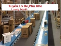 Cần Gấp Lơ Xe Tải Và Phụ Kho Xếp Bánh Kẹo Lương 500k/ng Cần Gấp Lơ Xe Tải Và Phụ Kho Xếp Bánh Kẹo Lương 500k/ng