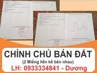 Chính chủ bán Đất mặt tiền đường rộng 9m xe tải vô ra, sổ hồng riêng