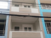 Nhà MT đường số 6 quận 6 ( 4 X 17 ) 3 lầu Nhà MT đường số 6 quận 6 ( 4 X 17 ) 3 lầu