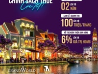 Chính sách thuê cực tốt Shophouse Phú Quốc