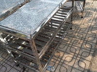 Kệ mặt đá hoa cương inox 201 Kệ mặt đá hoa cương inox 201