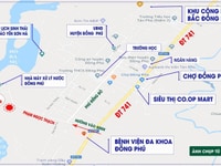 Cần bán lô đất mặt tiền tại TT Tân Phú, Đồng Phú, Tỉnh Bình Phước. Cần bán lô đất mặt tiền tại TT Tân Phú, Đồng Phú, Tỉnh Bình Phước.