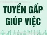 Chính chủ tuyển gấp tạp vụ nhà hàng, giúp việc nhà, lương cao 7 triệu Chính chủ tuyển gấp tạp vụ nhà hàng, giúp việc nhà, lương cao 7 triệu