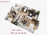 Căn 2PN + 1ĐN dự án Lotus Sài Đồng 86m2, giá 2,15 tỷ, tiện ích cao cấp Căn 2PN + 1ĐN dự án Lotus Sài Đồng 86m2, giá 2,15 tỷ, tiện ích cao cấp