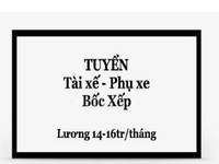 Cần Tuyển lái xe B2 Trở Lên va phu xe, Phu Kho làm tại Đồng Nai Cần Tuyển lái xe B2 Trở Lên va phu xe, Phu Kho làm tại Đồng Nai