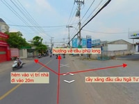 Bán nhà hẻm 9m ngay đầu cầu vượt ngã Tư Ga (4,25m x 19m nở hậu 10m) Bán nhà hẻm 9m ngay đầu cầu vượt ngã Tư Ga (4,25m x 19m nở hậu 10m)