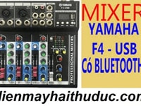 Mixer bàn Mini Yamaha F4-USB hỗ trợ Bluetooth chuyên DJ, Karaoke Mixer bàn Mini Yamaha F4-USB hỗ trợ Bluetooth chuyên DJ, Karaoke