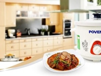 Nồi kho hầm chậm đa năng Povena Nồi kho hầm chậm đa năng Povena