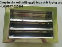 Vent cap inox giá tốt lắp thông gió, che mưa cho nhà phố, biệt thự Vent cap inox giá tốt lắp thông gió, che mưa cho nhà phố, biệt thự