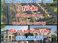 The Residence Phú Quốc khu villas ĐT Linh hoạt. Đã có sổ từng căn. The Residence Phú Quốc khu villas ĐT Linh hoạt. Đã có sổ từng căn.
