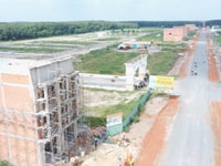 Bán đất Chơn Thành, liền kề KCN_SHR - thổ cư, đường 32m_550tr/100m2 Bán đất Chơn Thành, liền kề KCN_SHR - thổ cư, đường 32m_550tr/100m2