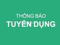 Công ty cần tuyển gấp 02 nhân viên kinh doanh Công ty cần tuyển gấp 02 nhân viên kinh doanh