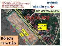 Đất đấu giá Hồ sơn đã có sổ đỏ, chỉ 6XXtr/lô. Đất đấu giá Hồ sơn đã có sổ đỏ, chỉ 6XXtr/lô.