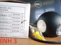Thanh lý 5 Đèn Ốp Tường Led Ngoài Trời - mới 100% Thanh lý 5 Đèn Ốp Tường Led Ngoài Trời - mới 100%