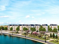 Biệt thự song lập 3 mặt thoáng nằm ngay view sông cầu Rào Biệt thự song lập 3 mặt thoáng nằm ngay view sông cầu Rào