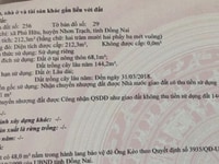 Chính chủ cần bán đất MT Phan Văn Đáng, Nhơn Trạch