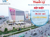 Ngân hàng Thanh Lý 29 Nền Đất KDC Tên Lửa Mở Rộng_Giá chỉ Từ 30.5tr/m2 Ngân hàng Thanh Lý 29 Nền Đất KDC Tên Lửa Mở Rộng_Giá chỉ Từ 30.5tr/m2