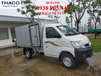 Xe tải Thaco tải trọng 850kg thùng mui bạt có cửa hông. Có bán trả góp Xe tải Thaco tải trọng 850kg thùng mui bạt có cửa hông. Có bán trả góp