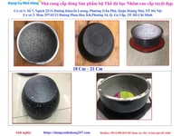 Bán bộ Thố đá bọc Nhôm cao cấp nhất Việt Nam Bán bộ Thố đá bọc Nhôm cao cấp nhất Việt Nam