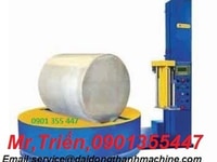 Máy quấn màng pallet dạng cuộn tròn tự động WP-57 chính hãng Wellpack Máy quấn màng pallet dạng cuộn tròn tự động WP-57 chính hãng Wellpack