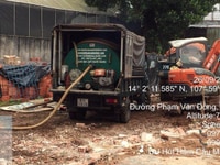 Hút Hầm Cầu, Thông Tắc Cầu Cống Nghẹt Bằng Máy Nén Khí Cực Mạnh Hút Hầm Cầu, Thông Tắc Cầu Cống Nghẹt Bằng Máy Nén Khí Cực Mạnh