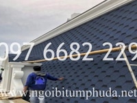 Cung cấp và thi công ngói bitum phủ đá Cung cấp và thi công ngói bitum phủ đá