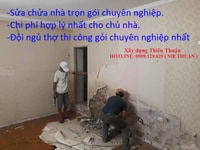 Dịch vụ sửa chữa nhà trọn gói chuyên nghiệp nhất thành phố Hồ Chí Minh Dịch vụ sửa chữa nhà trọn gói chuyên nghiệp nhất thành phố Hồ Chí Minh