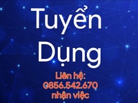 Tuyển Nhân Viên Ưu Tiên Sinh Viên và Nội Trợ Tuyển Nhân Viên Ưu Tiên Sinh Viên và Nội Trợ