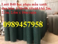 Sản xuất lưới b40 chuyên dụng cho sân tennis, sân bóng đá Sản xuất lưới b40 chuyên dụng cho sân tennis, sân bóng đá