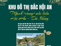 Khu đô thị xanh đầu tiên tại Hội An chính thức ra mắt Khu đô thị xanh đầu tiên tại Hội An chính thức ra mắt