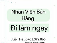 Cần tuyển 02 nhân viên bán hàng cố định ( ưu tiên người cao tuổi ) Cần tuyển 02 nhân viên bán hàng cố định ( ưu tiên người cao tuổi )