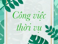 Việc làm bán hàng cho các đại lí Việc làm bán hàng cho các đại lí
